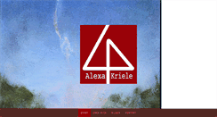Desktop Screenshot of alexakriele.de