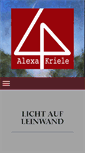 Mobile Screenshot of alexakriele.de